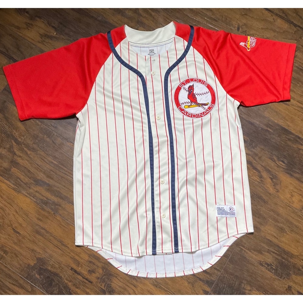 MLB Cooperstown Collection St Louis Cardinals Jersey Dynasty Series Medium White